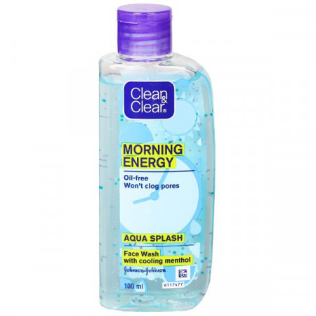 CLEAN & CLEAR MORNING ENERGY AQUA SPLASH 100ML
